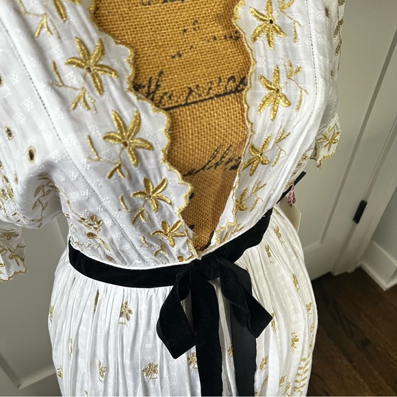 LoveShackFancy Augusta Midi Dress (Size 2) | NWT - Picture 5 of 6